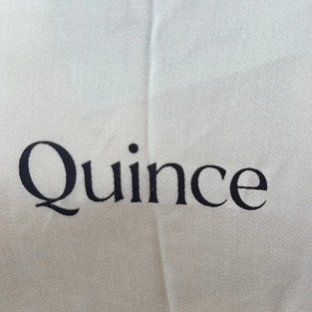 QUINCE Bamboo Duvet Cover Ivory King Cal King